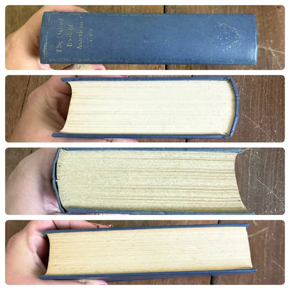 The Oxford Book Of American Verse‎ Hardcover 8th Printing 1962 Poe Hemingway